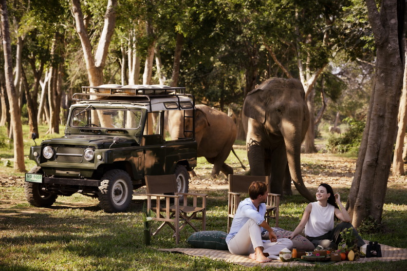 9-Anantara Golden Triangle Picnic With Elephant 2476