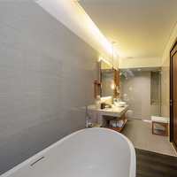 Deluxe Pool Access Bathroom