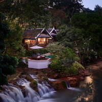 Rosewood Luang Prabang Waterfall Pool Villa Terrace 006