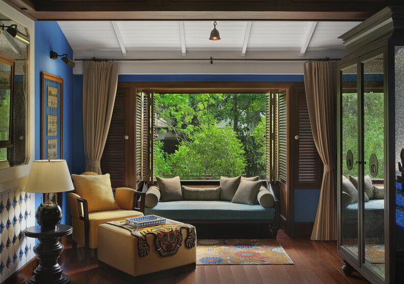 Rosewood Luang Prabang  Facilities RoomandAccomodation RiversideSuite Bedroom 1