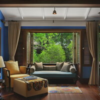 Rosewood Luang Prabang  Facilities RoomandAccomodation RiversideSuite Bedroom 1