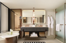 Fairmont Room King bed Bathroom (1) (1239 visits) Fairmont Room King bed Bathroom (1)